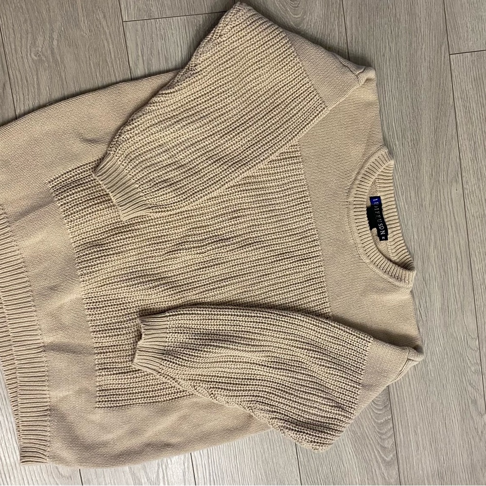 Beige Knit Sweater